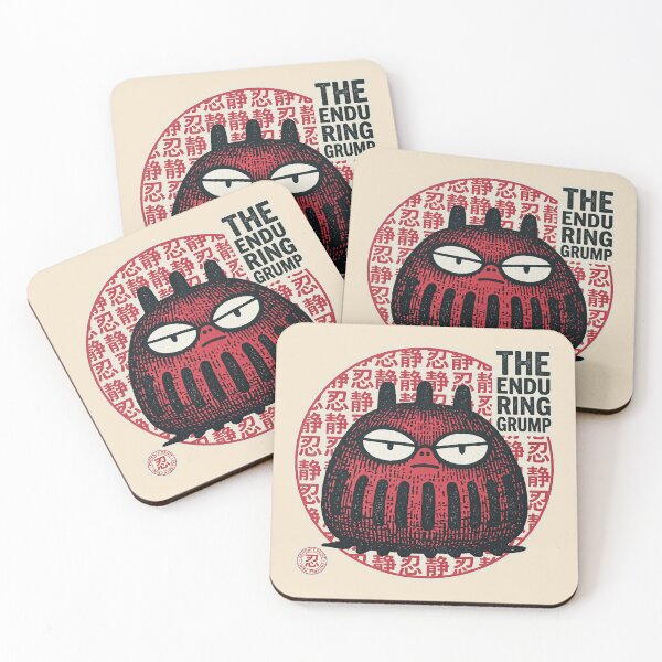 Item preview, The Enduring Grump Mythical Red Creature designed and sold by EdvvinStudios.