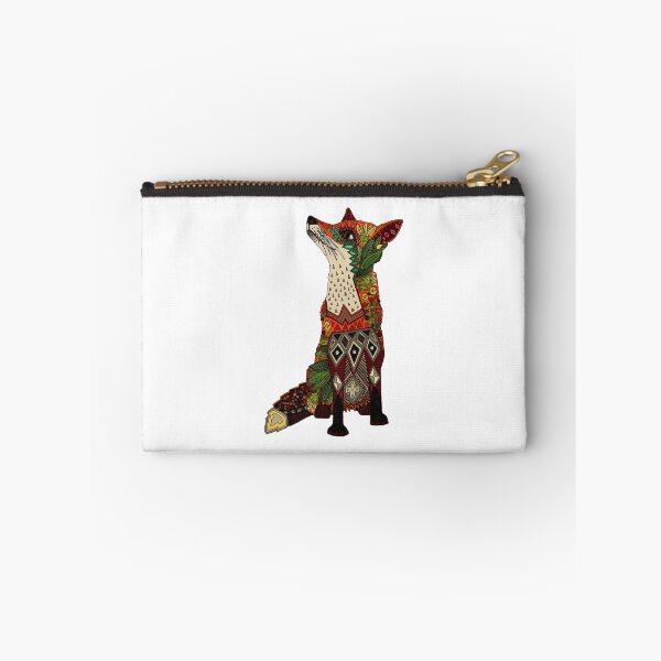 Item preview, floral fox designed and sold by Kayleigh Jackson.