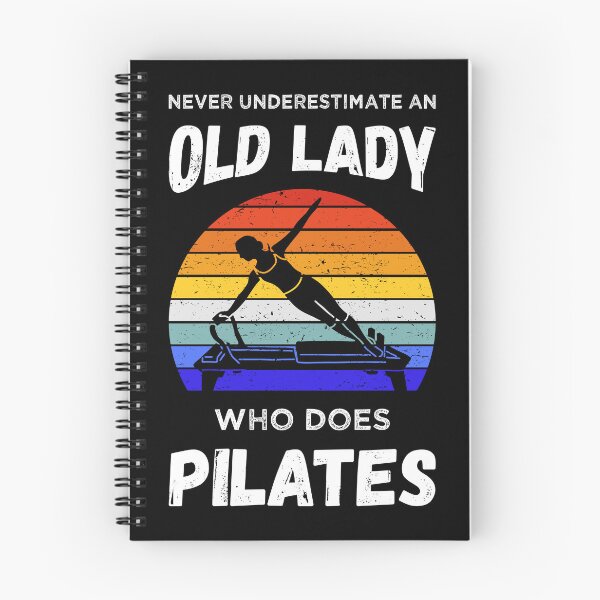 Item preview, Never Underestimate An Old Woman Who Does Pilates III designed and sold by Lemon Pepper.