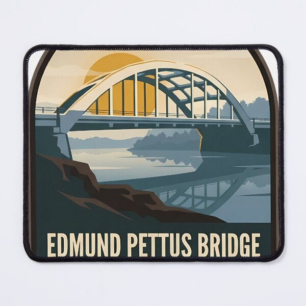 Item preview, Edmund Pettus Bridge Selma Alabama designed and sold by DetourDgn.