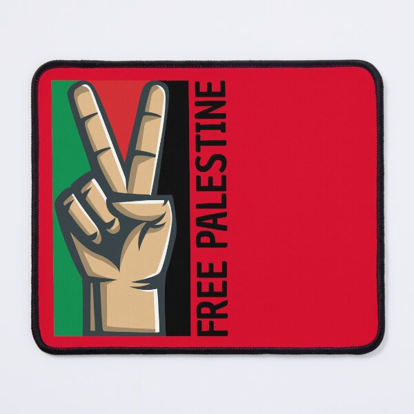 Item preview, Free Palestine فلسطين Love and Peace Palestinian Freedom Flag -Black designed and sold by Hurriyyatee.