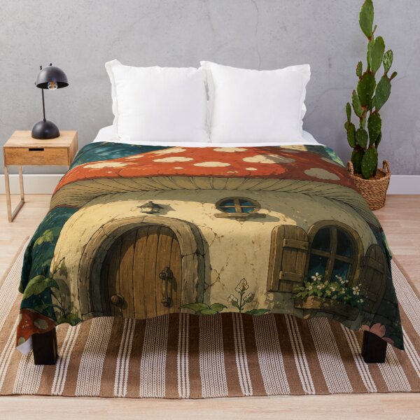 Item preview, Cozy Mushroom Cottage designed and sold by bapupa.