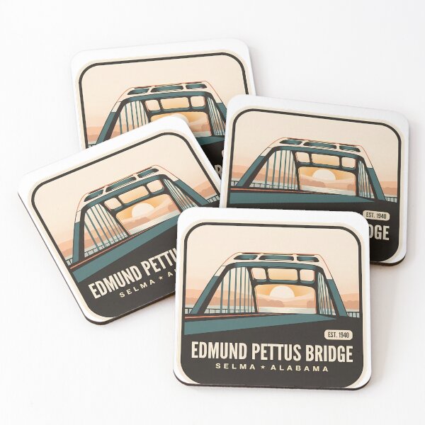 Item preview, Edmund Pettus Bridge Selma Alabama designed and sold by DetourDgn.