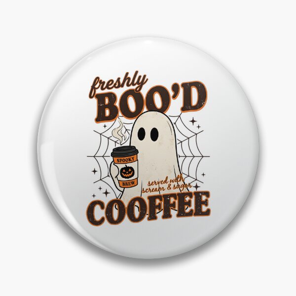 Item preview, Freshly Boo'd with Scream and Sugar Halloween Ghost Coffee designed and sold by averyfisher.