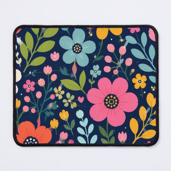 Item preview, Bright Botanical Floral Pattern | Colourful Wildflower Garden Design designed and sold by My Gluten Free Life UK.