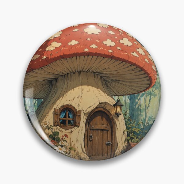 Item preview, Enchanted Cottage Mushroom House designed and sold by bapupa.