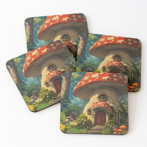 Item preview, Woodland Mushroom Cottage designed and sold by bapupa.
