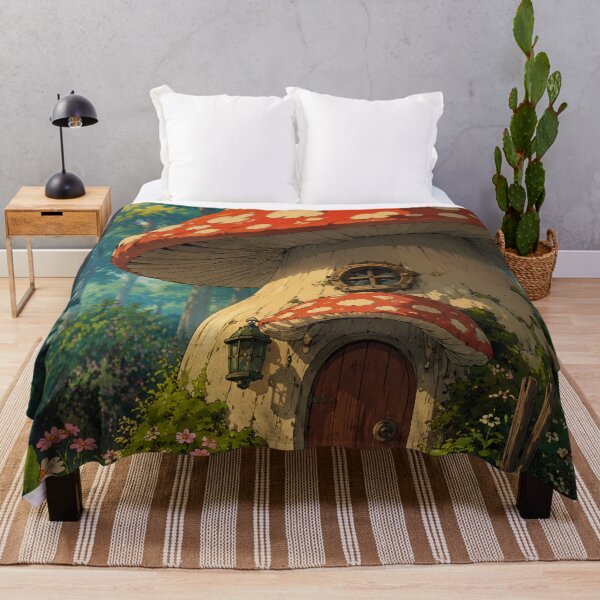 Item preview, Woodland Mushroom Cottage designed and sold by bapupa.