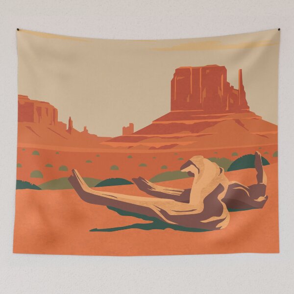 Item preview, Monument Valley Retro Minimalist designed and sold by Zakaria Azis.