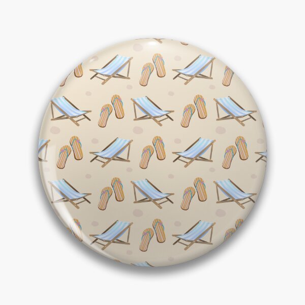 Item preview, Beach Chair Flip Flop Summer Pattern designed and sold by Zaya_art.