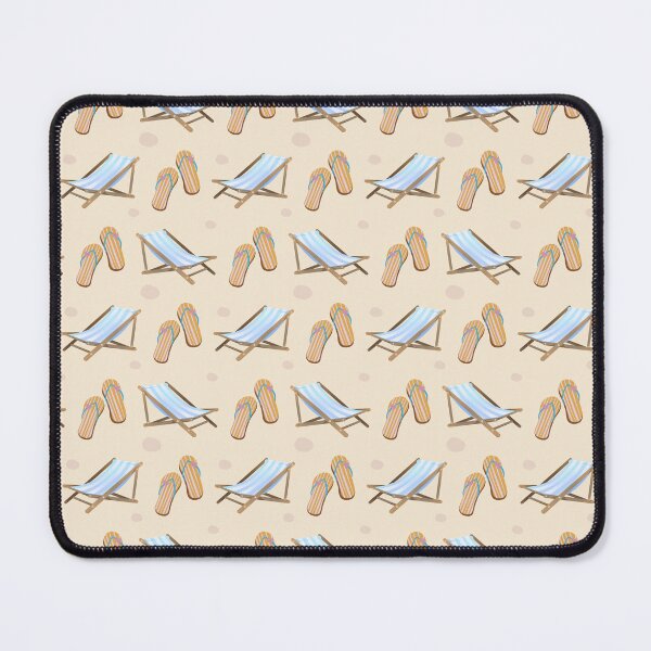 Item preview, Beach Chair Flip Flop Summer Pattern designed and sold by Zaya_art.