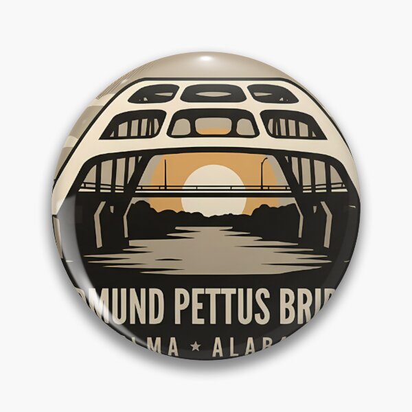 Item preview, Edmund Pettus Bridge Selma Alabama designed and sold by DetourDgn.
