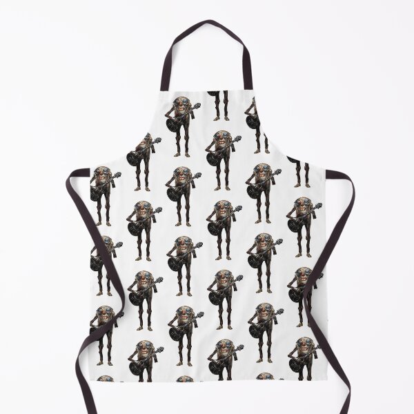 Item preview, Black Licorice Robot Guitarist Surreal Art designed and sold by Sem_Bregs.