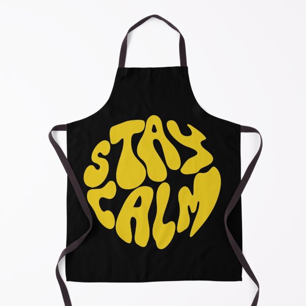 Item preview, tay Calm - Retro Groovy Circular Typography Quote designed and sold by dobfstore.
