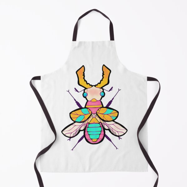 Item preview, Ew Bugs Vibrant Psychedelic Stag Beetle Pop Art designed and sold by Thedustyart.
