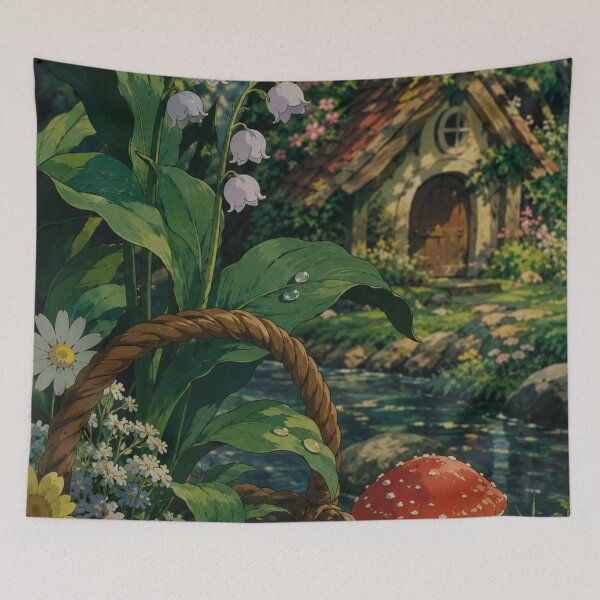 Item preview, Woodland Cottagecore Retreat designed and sold by bapupa.