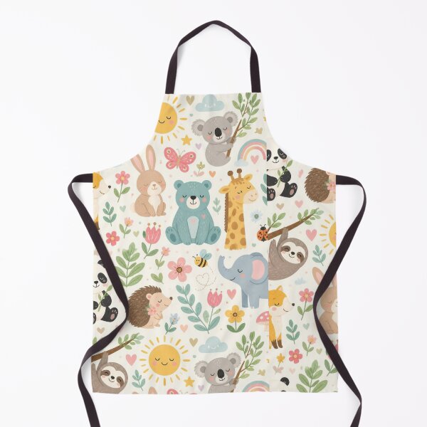 Item preview, Cute Woodland Safari Animal Pattern | Nursery Watercolour Design designed and sold by My Gluten Free Life UK.