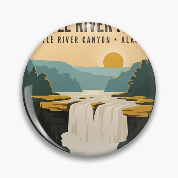Item preview, Cataratas de Little River Cañón de Little River Alabama designed and sold by DetourDgn.