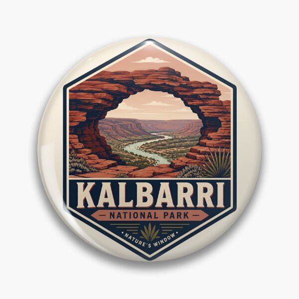 Item preview, Vintage Kalbarri National Park Nature's Window designed and sold by Imaginationbeyond.
