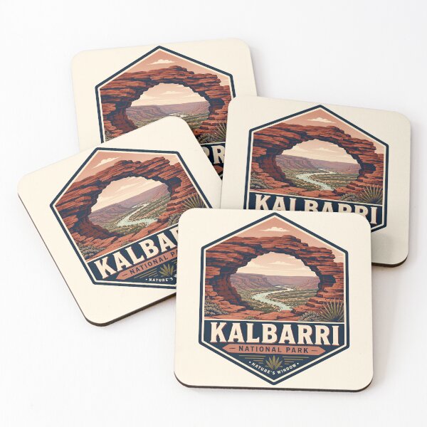 Item preview, Vintage Kalbarri National Park Nature's Window designed and sold by Imaginationbeyond.