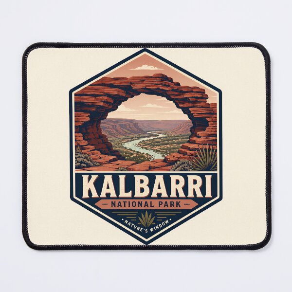 Item preview, Vintage Kalbarri National Park Nature's Window designed and sold by Imaginationbeyond.