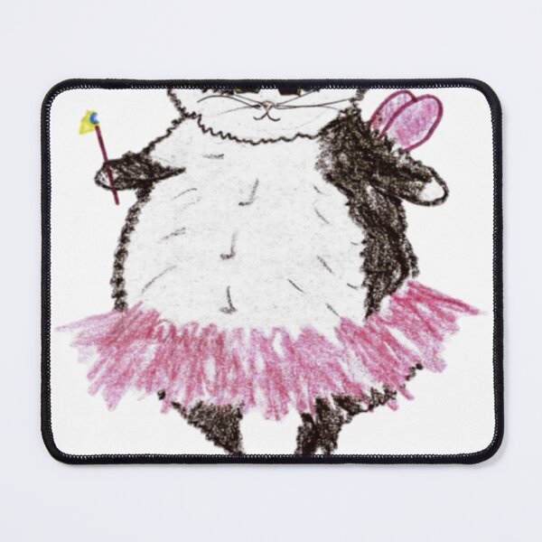 Item preview, Chubby Cat Fairy Princess in Pink Tutu designed and sold by MagicYanaCuteww.