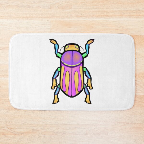 Item preview, Ew Bugs 5 Cute Colorful Scarab Beetle Graphic Design designed and sold by Thedustyart.