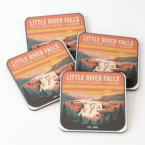 Item preview, Little River Falls Little River Canyon Alabama designed and sold by DetourDgn.