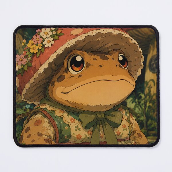 Item preview, Cottagecore Toad Gatherer designed and sold by bapupa.