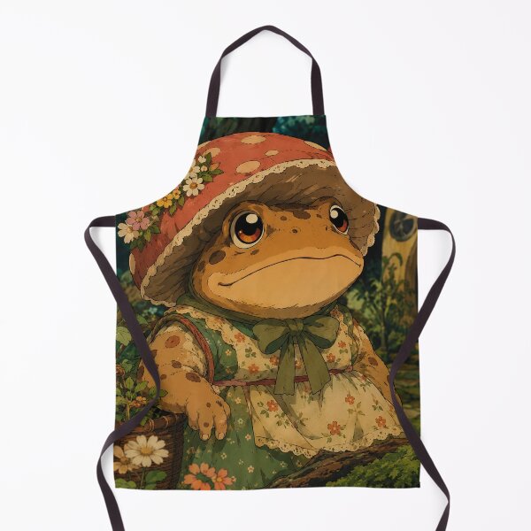 Item preview, Cottagecore Toad Gatherer designed and sold by bapupa.