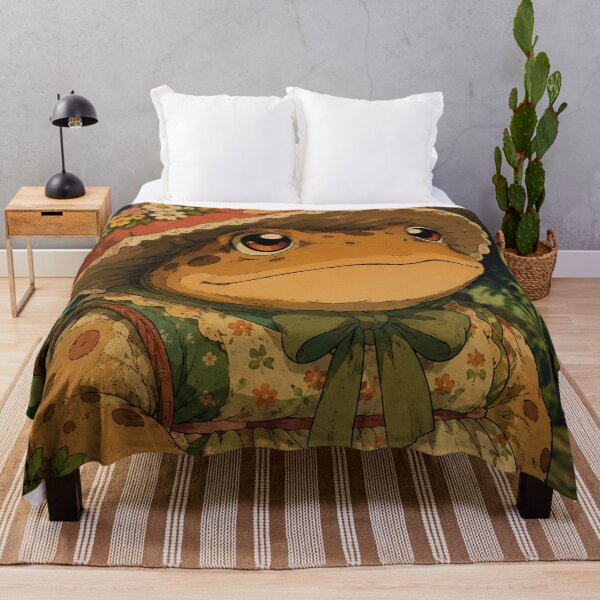 Item preview, Cottagecore Toad Gatherer designed and sold by bapupa.