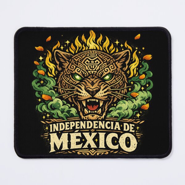 Item preview, Aztec Jaguar Independence de Mexico T-Shirt | Fierce Mexican Warrior Heritage Graphic designed and sold by irfanshikh.