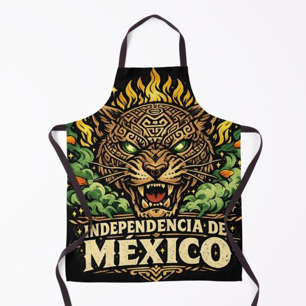 Item preview, Aztec Jaguar Independence de Mexico T-Shirt | Fierce Mexican Warrior Heritage Graphic designed and sold by irfanshikh.