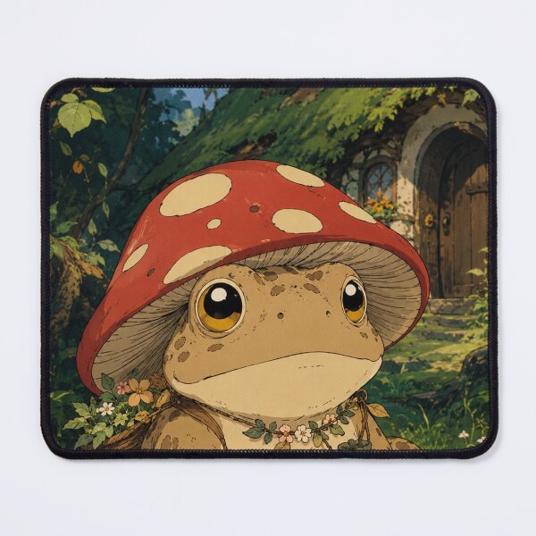 Item preview, Cottagecore Toad Wanderer designed and sold by bapupa.