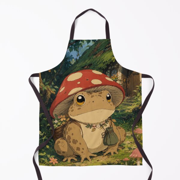 Item preview, Cottagecore Toad Wanderer designed and sold by bapupa.