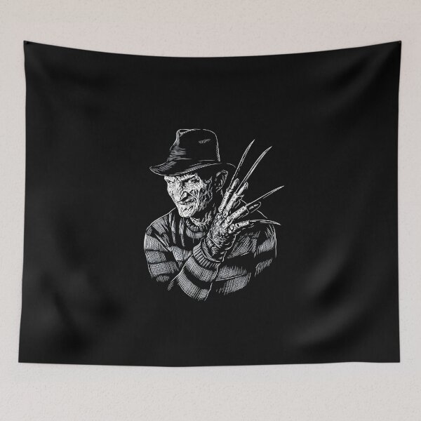 Item preview, 80s Retro Slasher Movie Black and White designed and sold by VincentMoore96.
