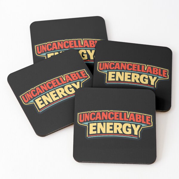Item preview, Uncancellable Energy Funny Cancel Culture Typography Shirt designed and sold by TeeTimeTreasure.