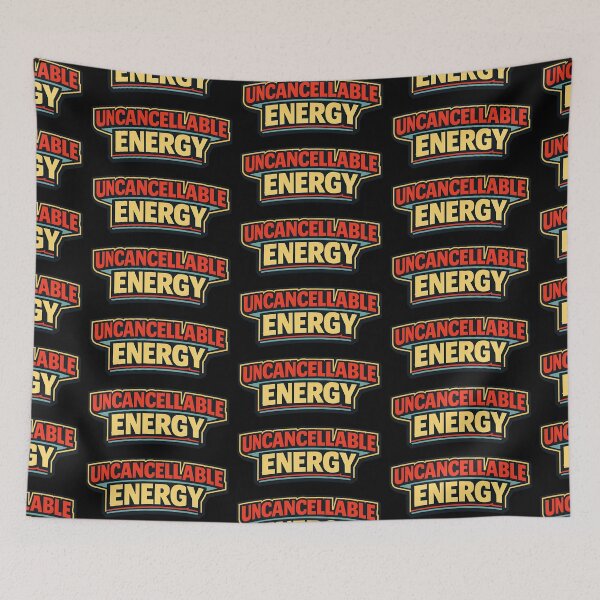 Item preview, Uncancellable Energy Funny Cancel Culture Typography Shirt designed and sold by TeeTimeTreasure.