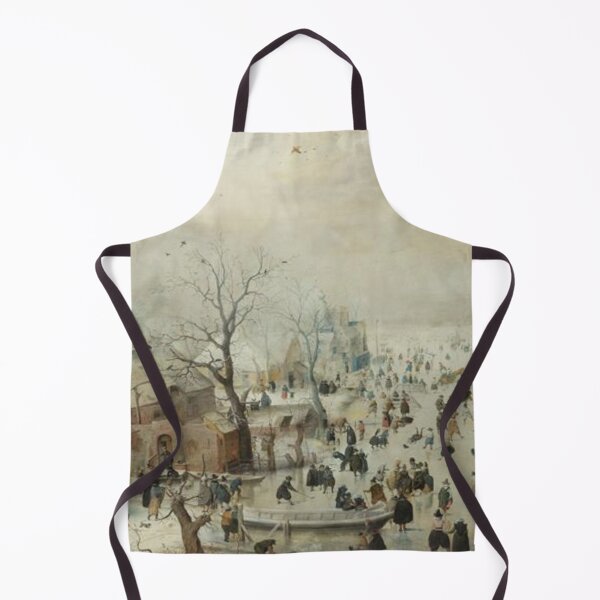 Item preview, Winter Landscape with Ice Skaters designed and sold by SharonTheFirst.