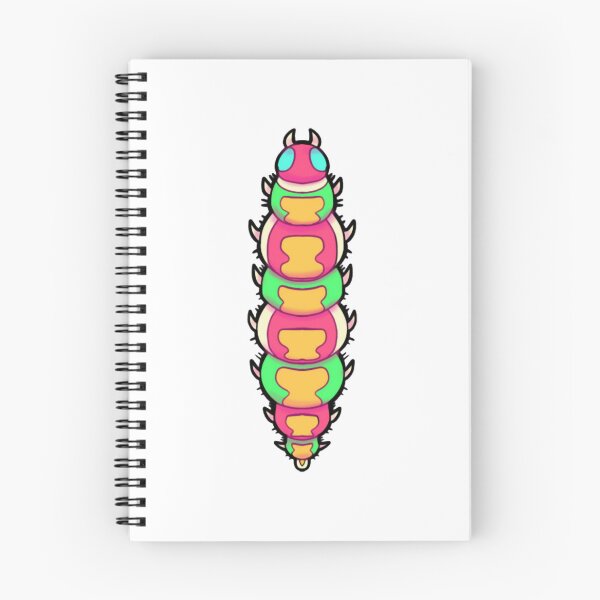 Item preview, Ew Bugs Cute Colorful Caterpillar Chibi Worm Graphic designed and sold by Thedustyart.