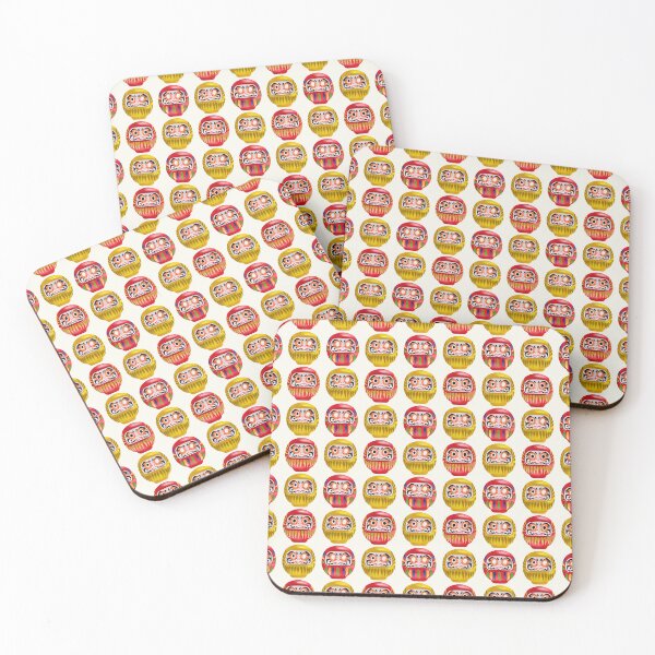Item preview, Daruma Doll Japanese Pattern Print designed and sold by Zaya_art.