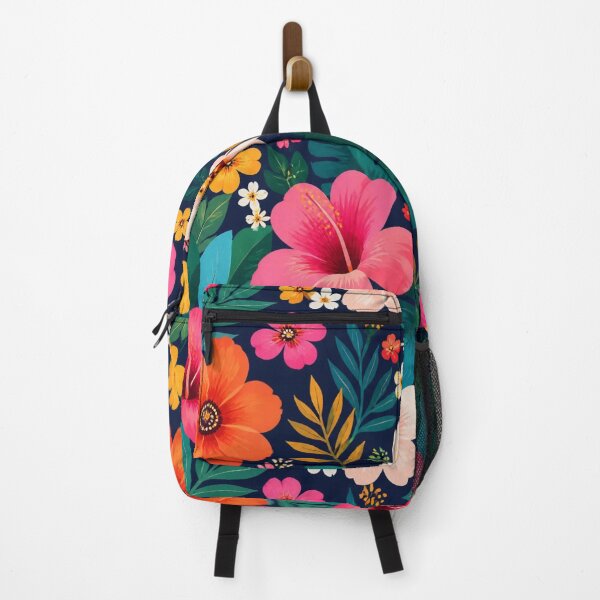 Item preview, Tropical Hibiscus Floral Pattern | Bright Botanical Flower Design designed and sold by My Gluten Free Life UK.