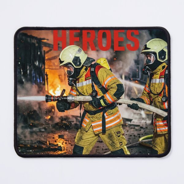 Item preview, Firefighters who resolutely confront the flames designed and sold by Sigtrix.