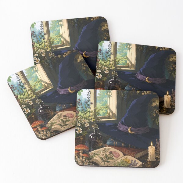 Item preview, Witch's Herbal Study - Witchy Cottagecore designed and sold by bapupa.