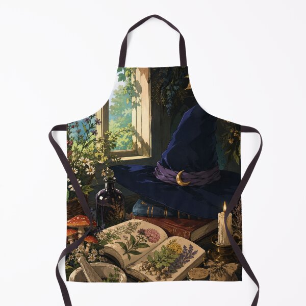 Item preview, Witch's Herbal Study - Witchy Cottagecore designed and sold by bapupa.