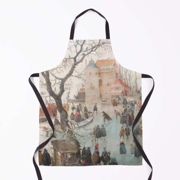 Item preview, Winter Landscape with Ice Skaters designed and sold by SharonTheFirst.