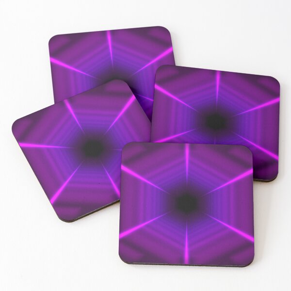 Item preview, Purple to Blue Hexagonal Tunnel  designed and sold by Electric Shock!! Design.
