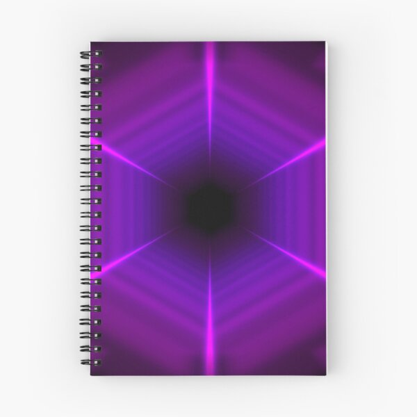 Item preview, Purple to Blue Hexagonal Tunnel  designed and sold by Electric Shock!! Design.