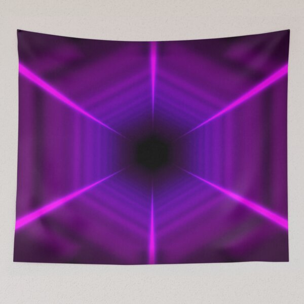 Item preview, Purple to Blue Hexagonal Tunnel  designed and sold by Electric Shock!! Design.