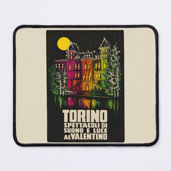 Item preview, Turin Sound and Light 1950 - Vintage Castle Poster designed and sold by Torinostalgia.